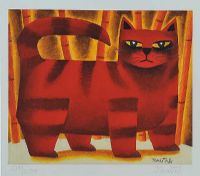 TOM CAT by Graham Knuttel at Ross's Online Art Auctions