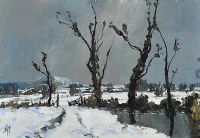 SEAGO'S FIELD by Hugh McIlfatrick at Ross's Online Art Auctions