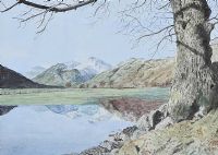 LOUGH REFLECTIONS by Irish School at Ross's Online Art Auctions