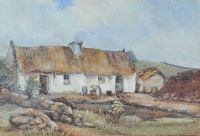 AN OLD FARMSTEAD NEAR DRUMBO by George W. Trowbridge at Ross's Online Art Auctions
