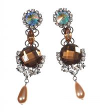BUTLER AND WILSON COSTUME EARRINGS at Ross's Online Art Auctions