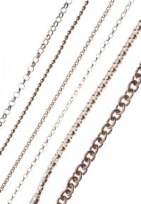 ASSORTED SILVER CHAINS (FOUR IN NUMBER) AND BRACELETS (TWO IN NUMBER) at Ross's Online Art Auctions