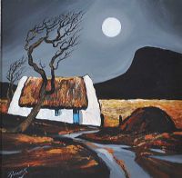 FAIRY THORN COTTAGE by J.P. Rooney at Ross's Online Art Auctions