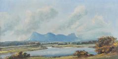 KYLE OF TONGUE AND BEN LOYAL by Denis Thornton at Ross's Online Art Auctions