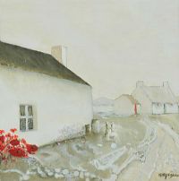 IRISH COTTAGES by Mary O'Brien at Ross's Online Art Auctions