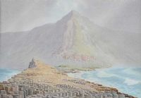 THE GIANT'S CAUSEWAY by William J. Mullan at Ross's Online Art Auctions