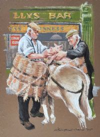 LOADING THE TURF by Michael McDade at Ross's Online Art Auctions