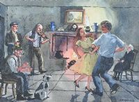 IRISH GIG by James McDonald at Ross's Online Art Auctions