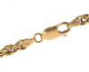 18CT GOLD ROPE CHAIN NECKLACE at Ross's Online Art Auctions