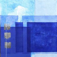 BLUE I by Irish School at Ross's Online Art Auctions