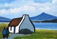 DOWNINGS COTTAGE by Eileen Gallagher at Ross's Online Art Auctions