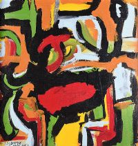 ABSTRACT I by Gerald G. Beattie at Ross's Online Art Auctions