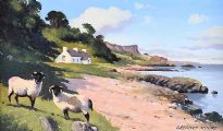 MURLOUGH BAY, COUNTY ANTRIM by Gregory Moore at Ross's Online Art Auctions