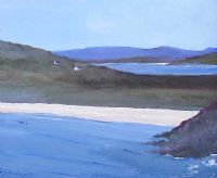 TRA NA ROSSAN BEACH, DOWNINGS by Sean Lorinyenko at Ross's Online Art Auctions