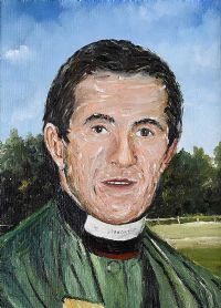 A.P. MCCOY OUT IN A LANDSCAPE by Sean Lorinyenko at Ross's Online Art Auctions