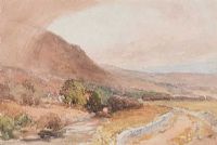 ROAD IN THE HILLS by Irish School at Ross's Online Art Auctions
