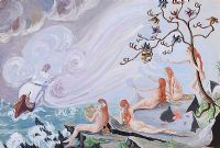SEA MAIDENS by Coralie de Burgh Kinahan at Ross's Online Art Auctions