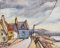 THE COAST ROAD by Olive Henry RUA at Ross's Online Art Auctions