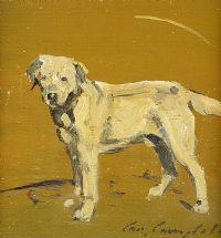 LABRADOR PUP by Con Campbell at Ross's Online Art Auctions
