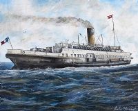 SS NOMADIC by John Stewart at Ross's Online Art Auctions
