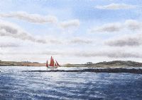 OUT SAILING by Wilbur Little at Ross's Online Art Auctions