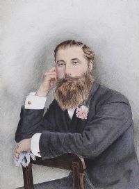 PORTRAIT OF AN EDWARDIAN GENTLEMAN by English School at Ross's Online Art Auctions