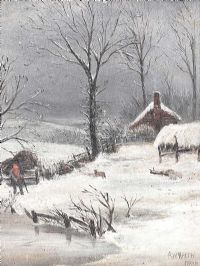 WINTER by R.W. Keith at Ross's Online Art Auctions