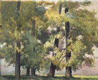 WOODLAND GLADE by Herbert Goodliffe at Ross's Online Art Auctions
