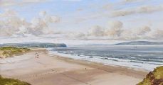 AT PORTSTEWART by Samuel McLarnon UWS at Ross's Online Art Auctions
