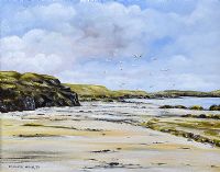 NEAR ROSSES POINT, DONEGAL by Edward McNulty at Ross's Online Art Auctions