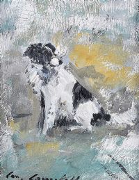 COLLIE DOG by Con Campbell at Ross's Online Art Auctions