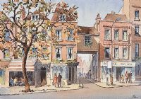 HIGH STREET, HAMPSTEAD by J. Moia at Ross's Online Art Auctions