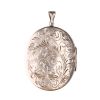 STERLING SILVER LOCKET at Ross's Online Art Auctions