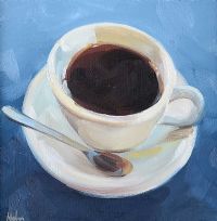 COFFEE WAKE UP by David Nolan at Ross's Online Art Auctions