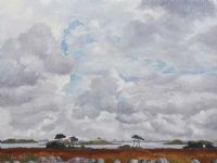SKY OVER CORRIB by John McLeod at Ross's Online Art Auctions