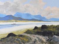 IN DONEGAL by Hugh McIlfatrick at Ross's Online Art Auctions