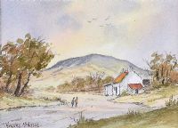 IRISH COTTAGE by Maurice McAleese at Ross's Online Art Auctions