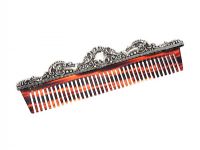 VICTORIAN STERLING SILVER COMB at Ross's Online Art Auctions