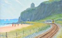 SUMMER TRAIN by Sean Loughrey at Ross's Online Art Auctions