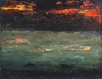 ATLANTIC SUNSET, KILLARY HARBOUR by Harry C. Reid HRUA at Ross's Online Art Auctions