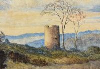 THE WATER TOWER by Nigel Hughes at Ross's Online Art Auctions