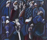 BEFORE THE RACE by George Dunne at Ross's Online Art Auctions