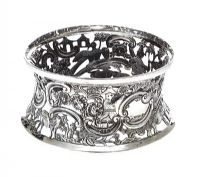 SILVER POTATO RING at Ross's Online Art Auctions