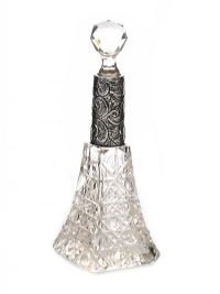 SILVER MOUNTED SCENT BOTTLE at Ross's Online Art Auctions