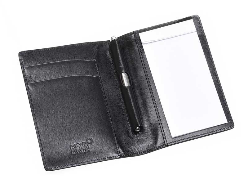 MONTBLANC LEATHER NOTEBOOK