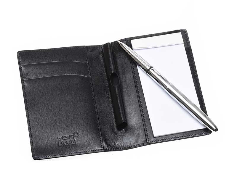 MONTBLANC LEATHER NOTEBOOK
