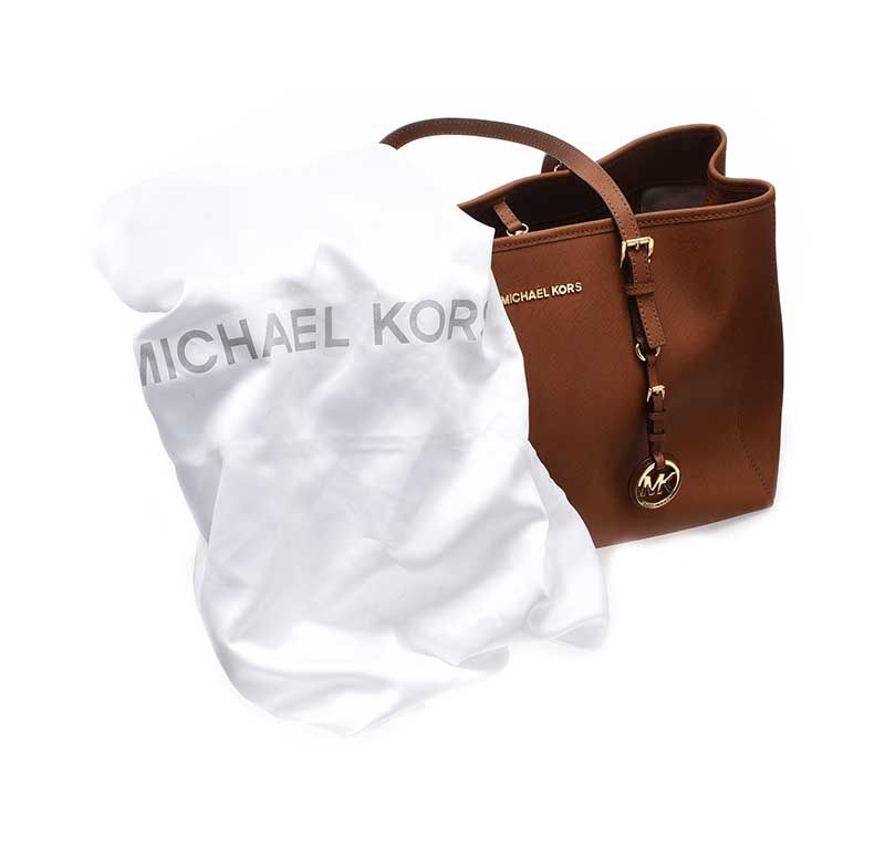 Michael Kors Emilia Small Drawstring Bucket Bag Signature Brown  Shopping  From USA
