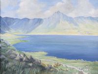 ONE OF THE LAKES by Leila Webster at Ross's Online Art Auctions