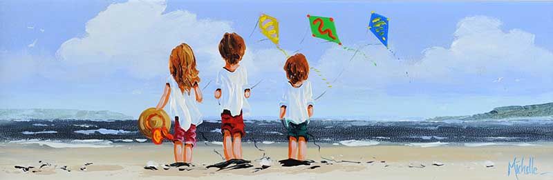 FLYING OUR KITES by Michelle Carlin