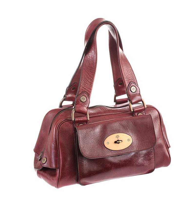 Mulberry Blossom Tote - Oxblood – The Preloved Bag Boutique